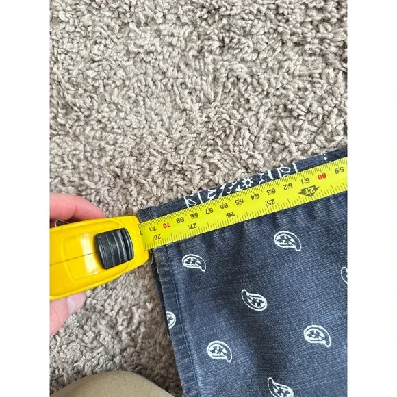 AG Adriano Goldschmied The Legging Ankle Skinny Jean Paisley Print Blue Size 30R - Picture 10 of 10